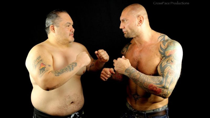 ⁣Dave Bautista  vs Vince Lucero MMA fight