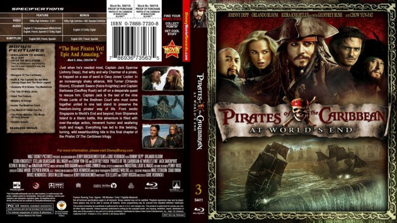 ⁣Карибски пирати: На края на светa (2007) БГ Аудио