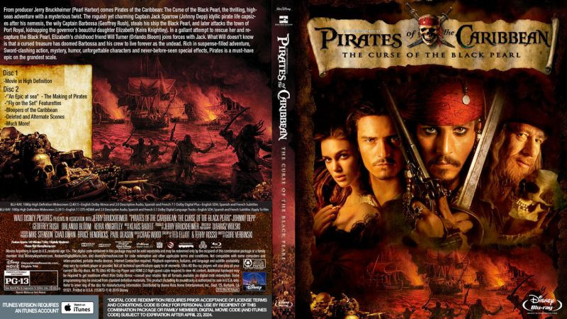 Карибски пирати: Проклятието на черната перла (2003) БГ Аудио